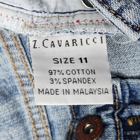 Z. Cavaricci Vintage Denim Blue Jeans Women's Size 11 Size 31 - Picture 7 of 8